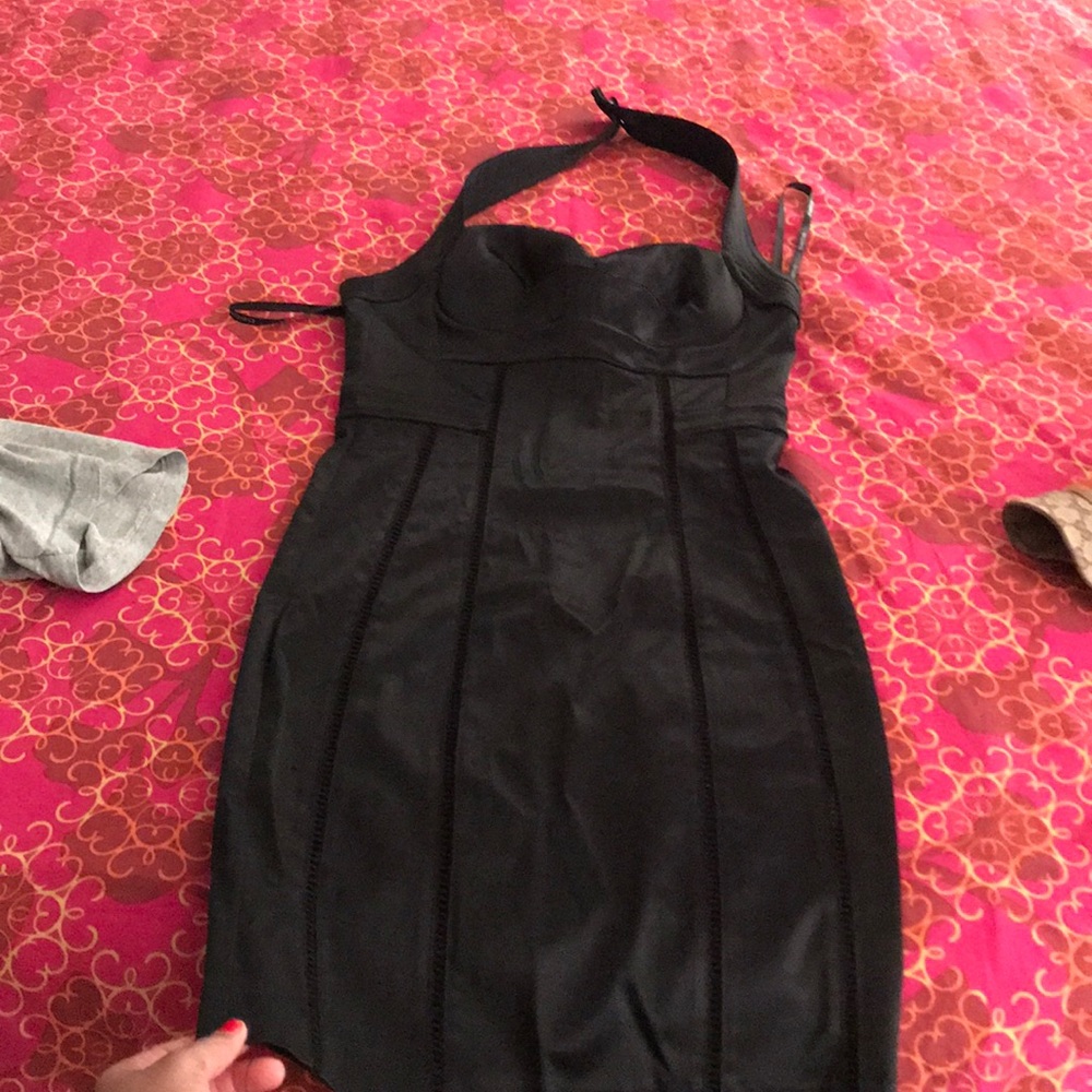 BEBE SATIN DRESS